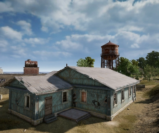 Guess the location on the PUBG Erangel map