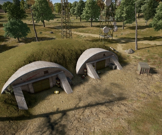 Guess the location on the PUBG Erangel map