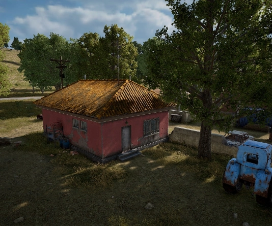 Guess the location on the PUBG Erangel map