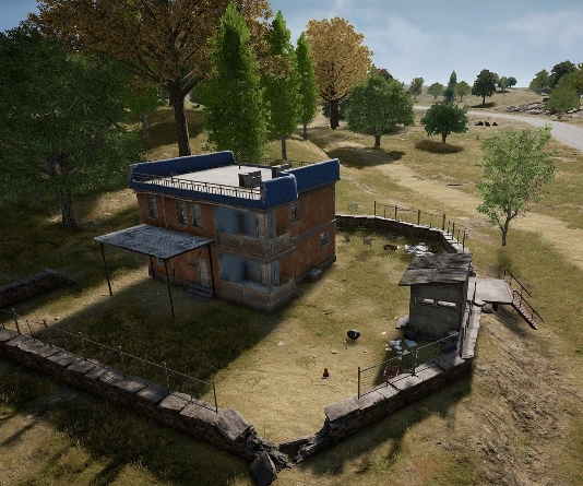 Guess the location on the PUBG Erangel map