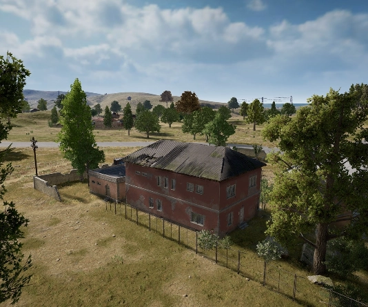 Guess the location on the PUBG Erangel map