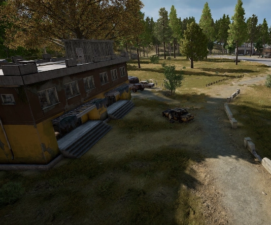 Guess the location on the PUBG Erangel map