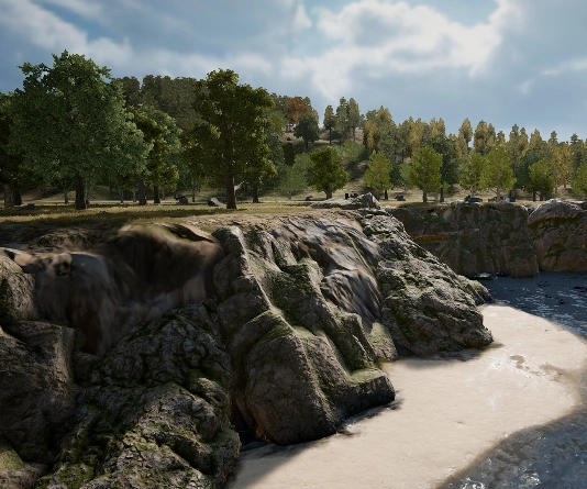 Guess the location on the PUBG Erangel map