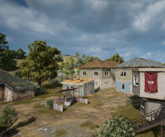 Guess the location on the PUBG Erangel map