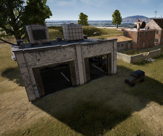 Guess the location on the PUBG Erangel map