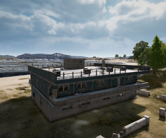 Guess the location on the PUBG Erangel map