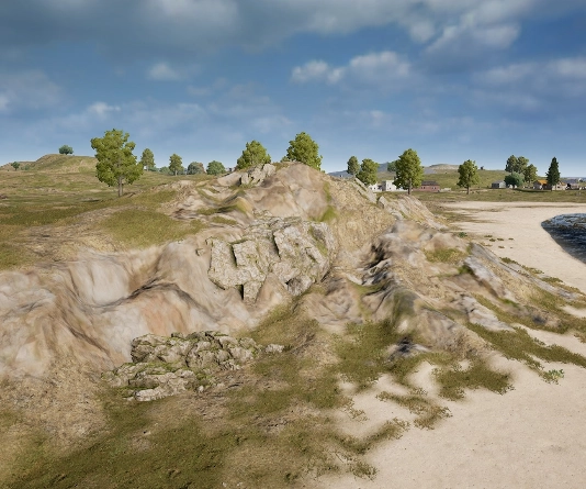 Guess the location on the PUBG Erangel map