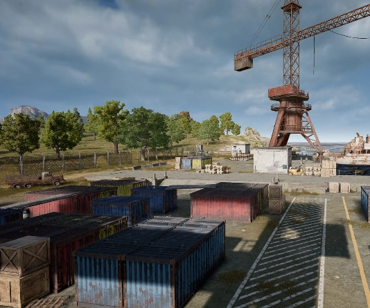 Guess the location on the PUBG Erangel map