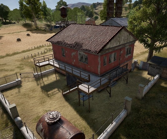 Guess the location on the PUBG Erangel map