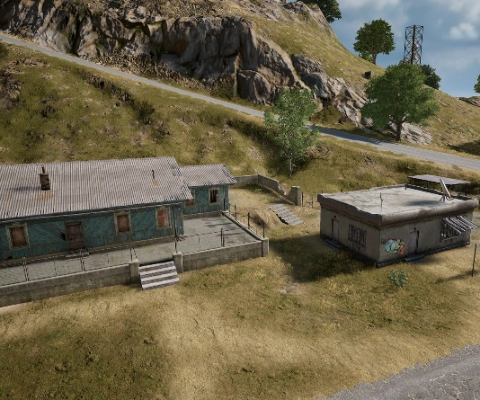 Guess the location on the PUBG Erangel map