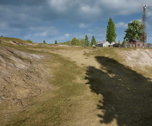 Guess the location on the PUBG Erangel map