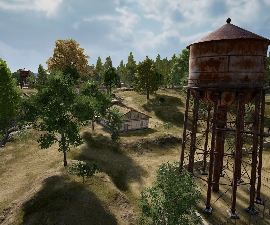 Guess the location on the PUBG Erangel map