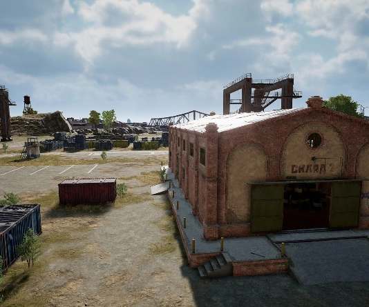 Guess the location on the PUBG Erangel map