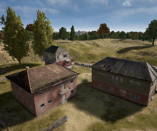 Guess the location on the PUBG Erangel map