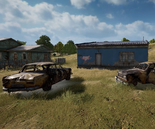 Guess the location on the PUBG Erangel map