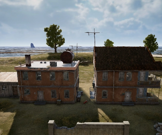 Guess the location on the PUBG Erangel map