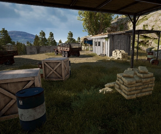 Guess the location on the PUBG Erangel map