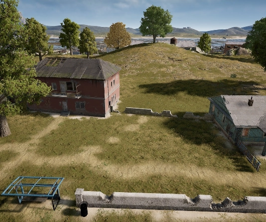 Guess the location on the PUBG Erangel map