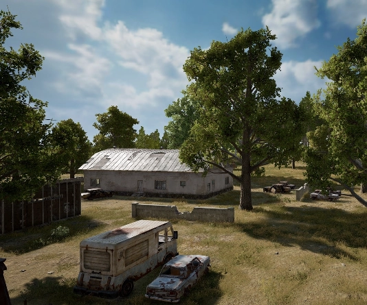 Guess the location on the PUBG Erangel map