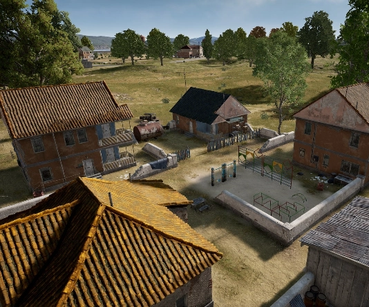 Guess the location on the PUBG Erangel map