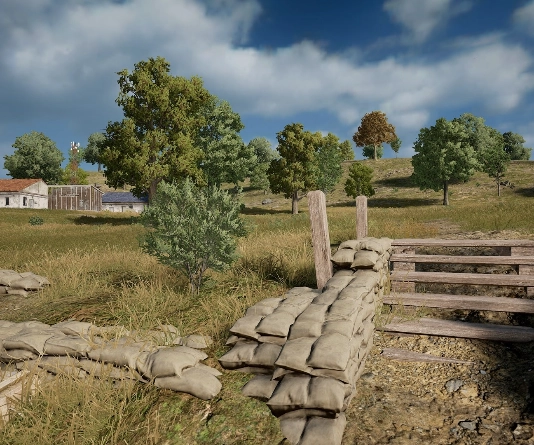 Guess the location on the PUBG Erangel map