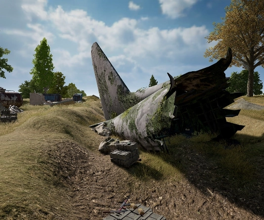 Guess the location on the PUBG Erangel map