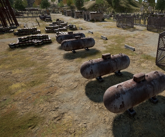 Guess the location on the PUBG Erangel map