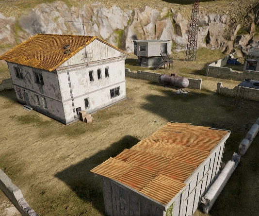 Guess the location on the PUBG Erangel map