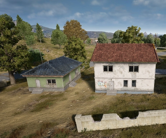 Guess the location on the PUBG Erangel map