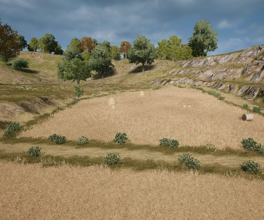 Guess the location on the PUBG Erangel map