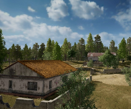 Guess the location on the PUBG Erangel map