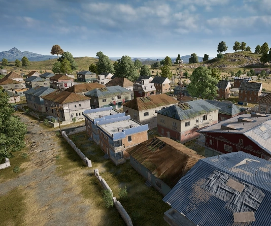 Guess the location on the PUBG Erangel map