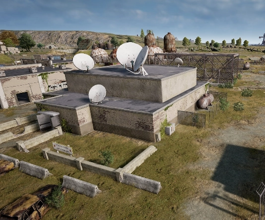 Guess the location on the PUBG Erangel map