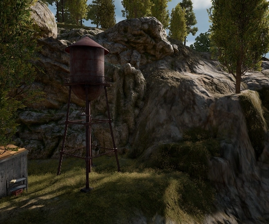 Guess the location on the PUBG Erangel map