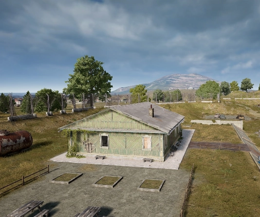 Guess the location on the PUBG Erangel map