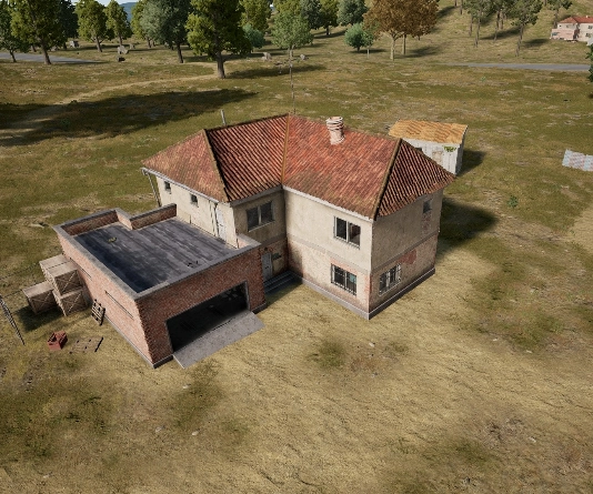 Guess the location on the PUBG Erangel map