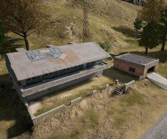 Guess the location on the PUBG Erangel map