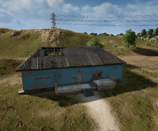 Guess the location on the PUBG Erangel map