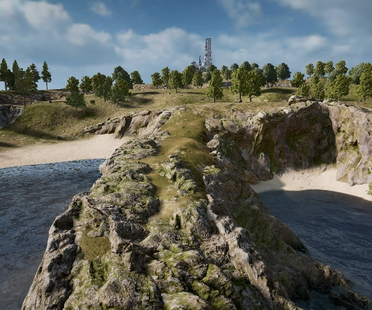 Guess the location on the PUBG Erangel map