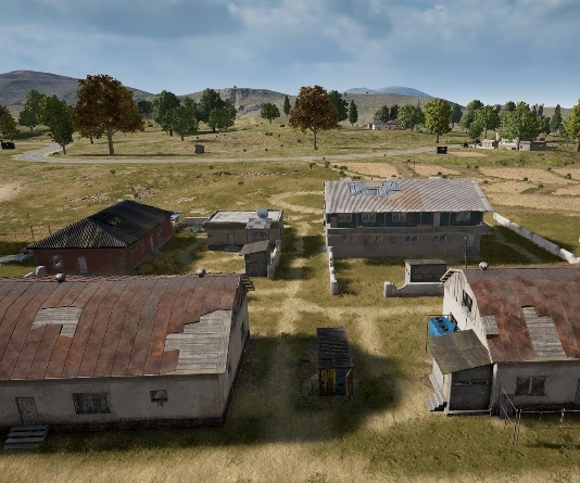 Guess the location on the PUBG Erangel map