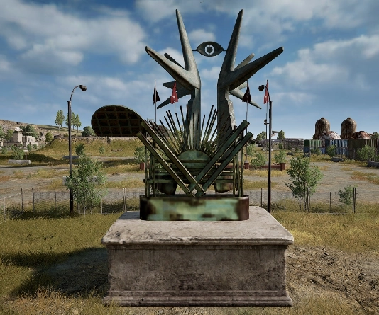 Guess the location on the PUBG Erangel map