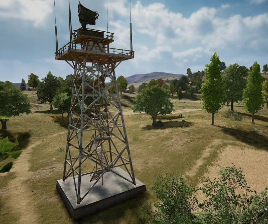 Guess the location on the PUBG Erangel map