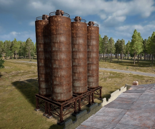 Guess the location on the PUBG Erangel map