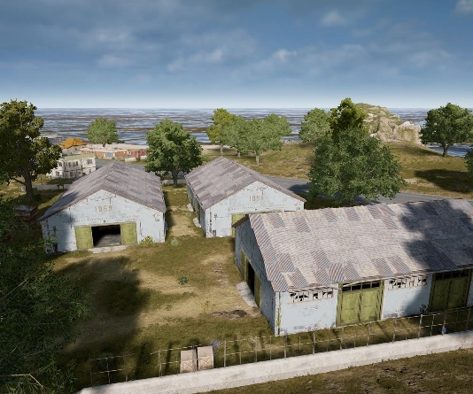 Guess the location on the PUBG Erangel map