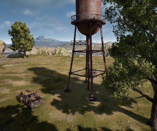 Guess the location on the PUBG Erangel map