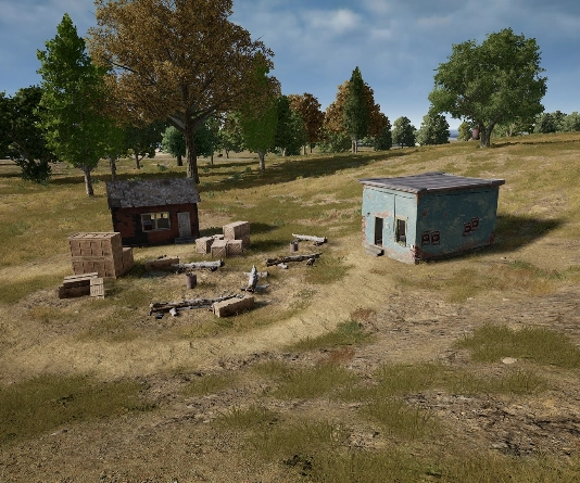 Guess the location on the PUBG Erangel map