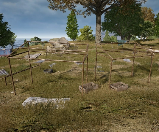 Guess the location on the PUBG Erangel map