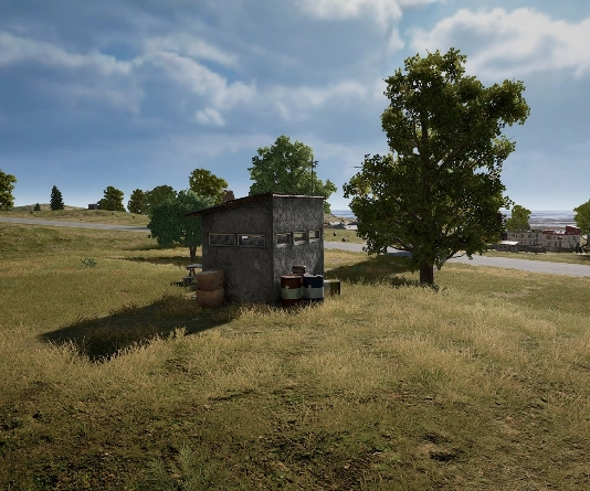 Guess the location on the PUBG Erangel map