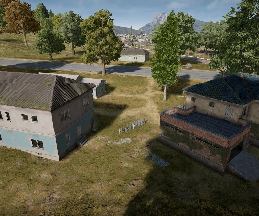 Guess the location on the PUBG Erangel map