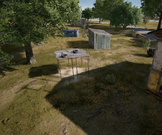 Guess the location on the PUBG Erangel map